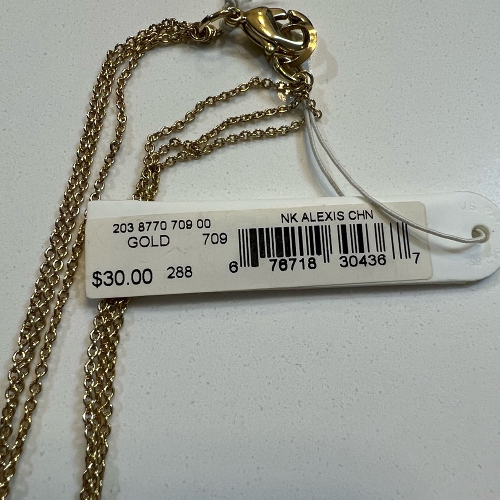 Aqua Good Chain Necklace - Picture 4 of 4